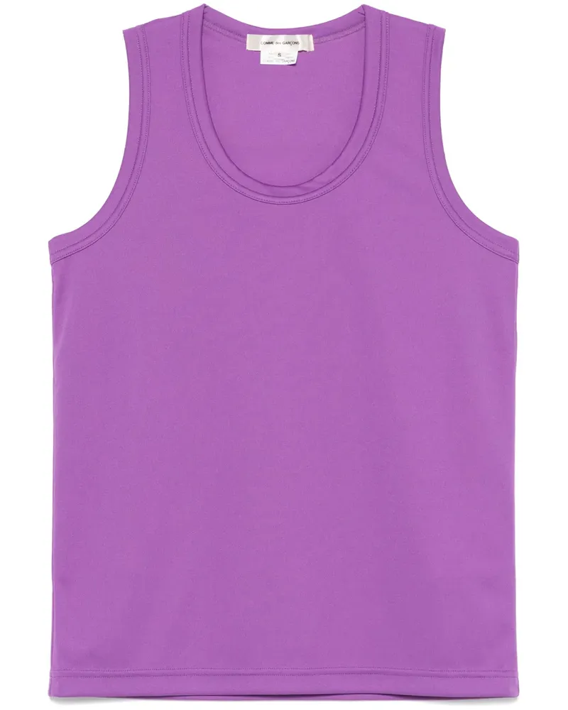 Comme des Garçons Tanktop aus Jersey - Violett Violett