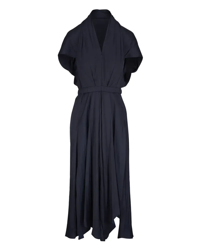 Zero + Maria Cornejo Kleid mit Gürtel - Blau Blau