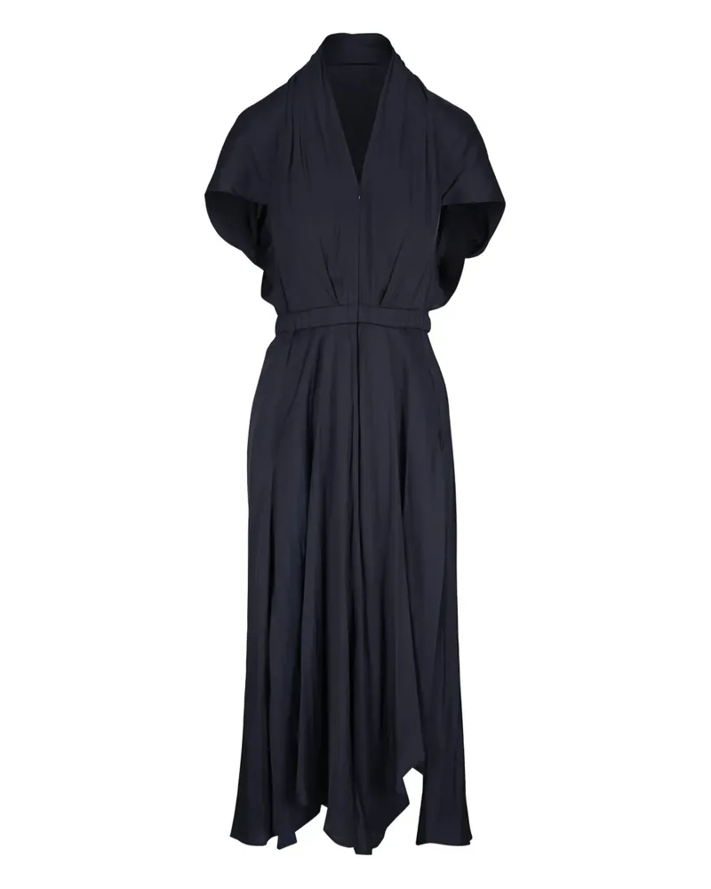 Zero + Maria Cornejo Kleid mit Gürtel - Blau Blau