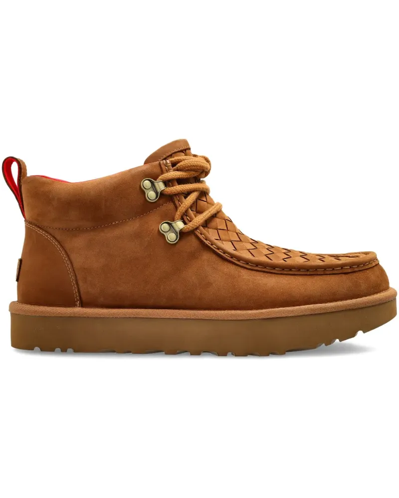UGG Gewebte Ambush Schnürstiefel - Braun Braun