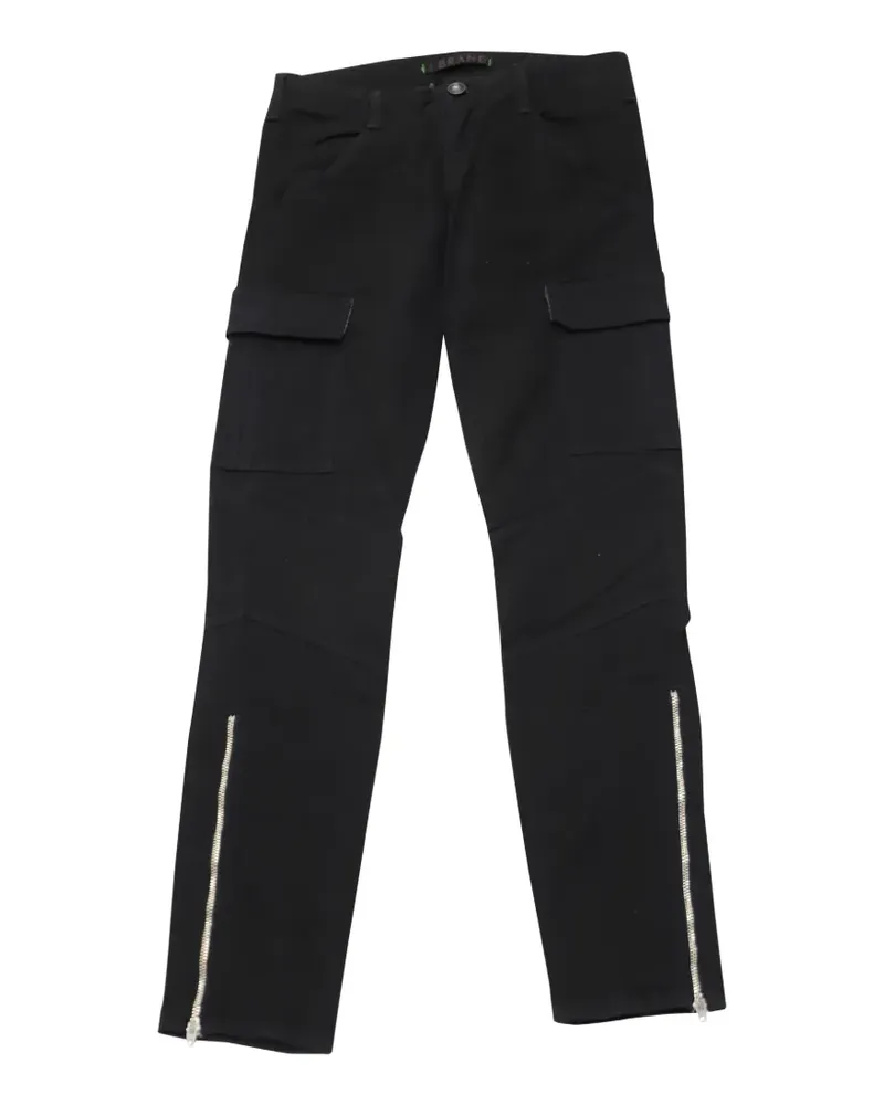 J Brand Houlihan ankle-zip trousers - Schwarz Schwarz