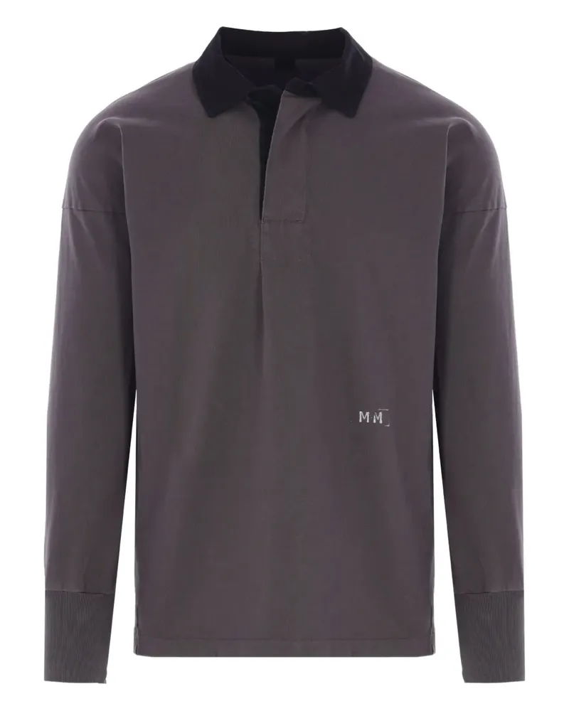 Maison Margiela Klassisches Poloshirt - Grau Grau
