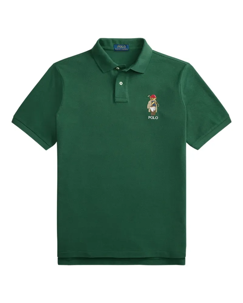Ralph Lauren Besticktes Poloshirt - Grün Grün