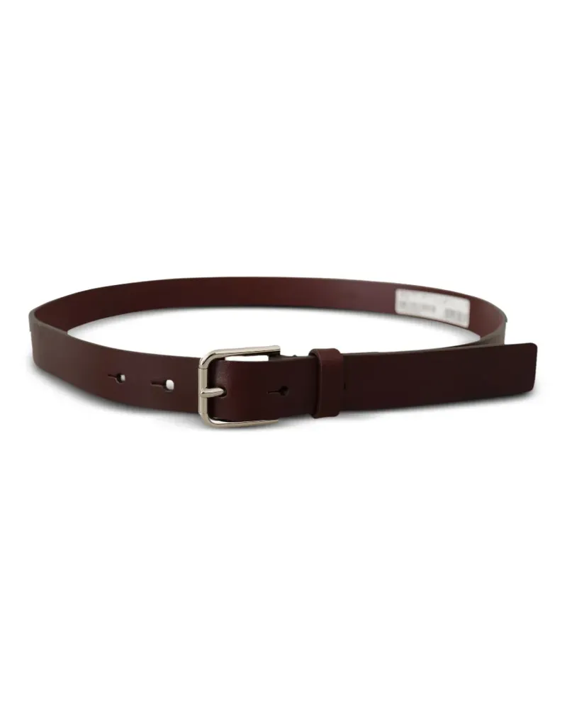Dolce & Gabbana Schnallengürtel aus Leder - Braun Braun