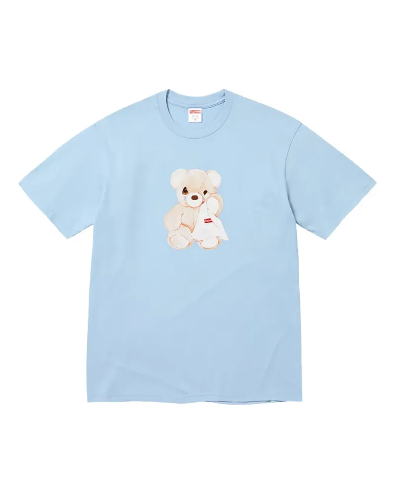 Supreme Being bear-print T-shirt - Blau Blau