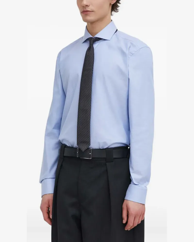 HUGO BOSS Geknöpftes Hemd - Blau Blau