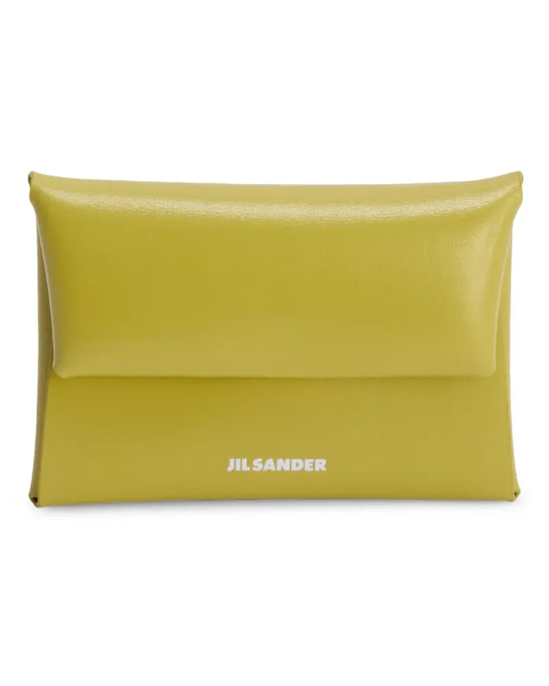Jil Sander folded coin purse - Grün Grün