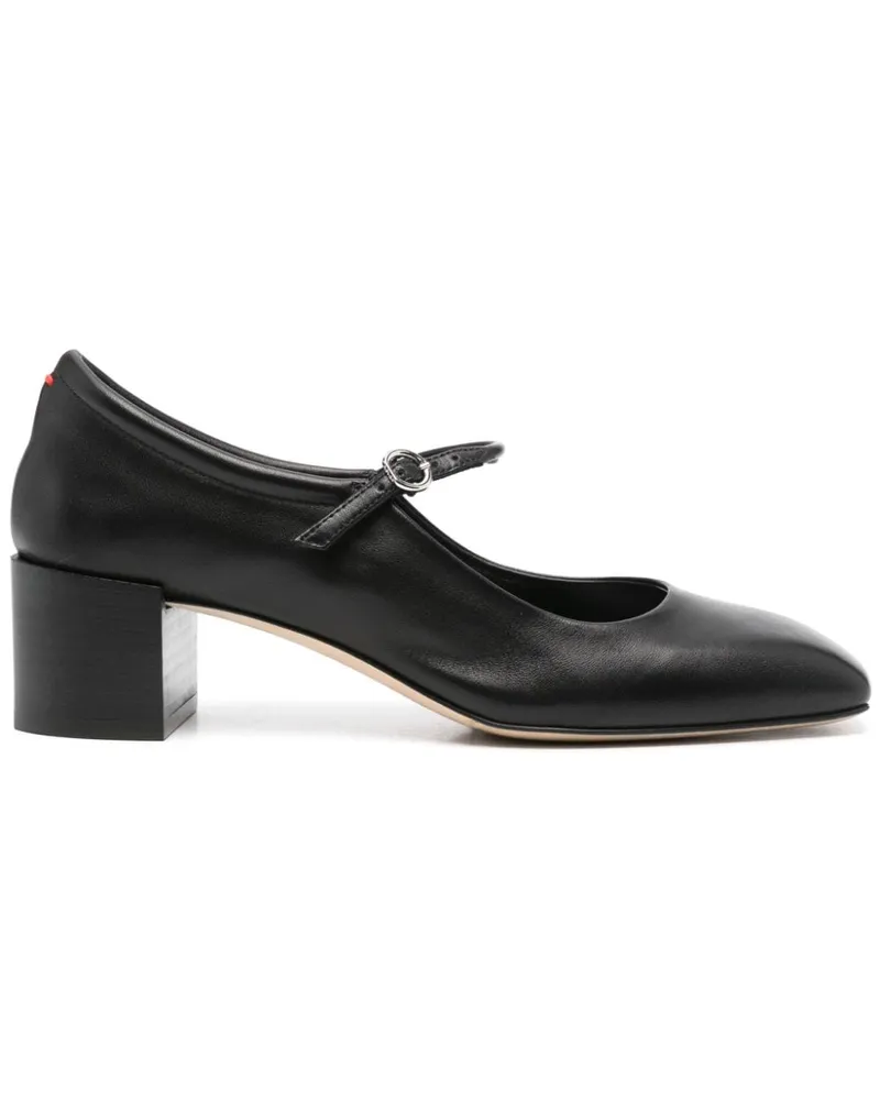 aeyde Aline Pumps 45mm - Schwarz Schwarz