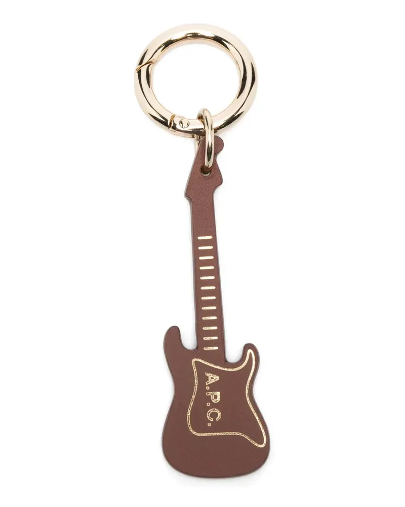 A.P.C. guitar keyring - Braun Braun
