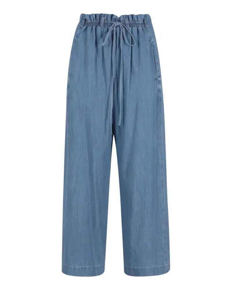 TELA Lucio drawstring jeans - Blau Blau