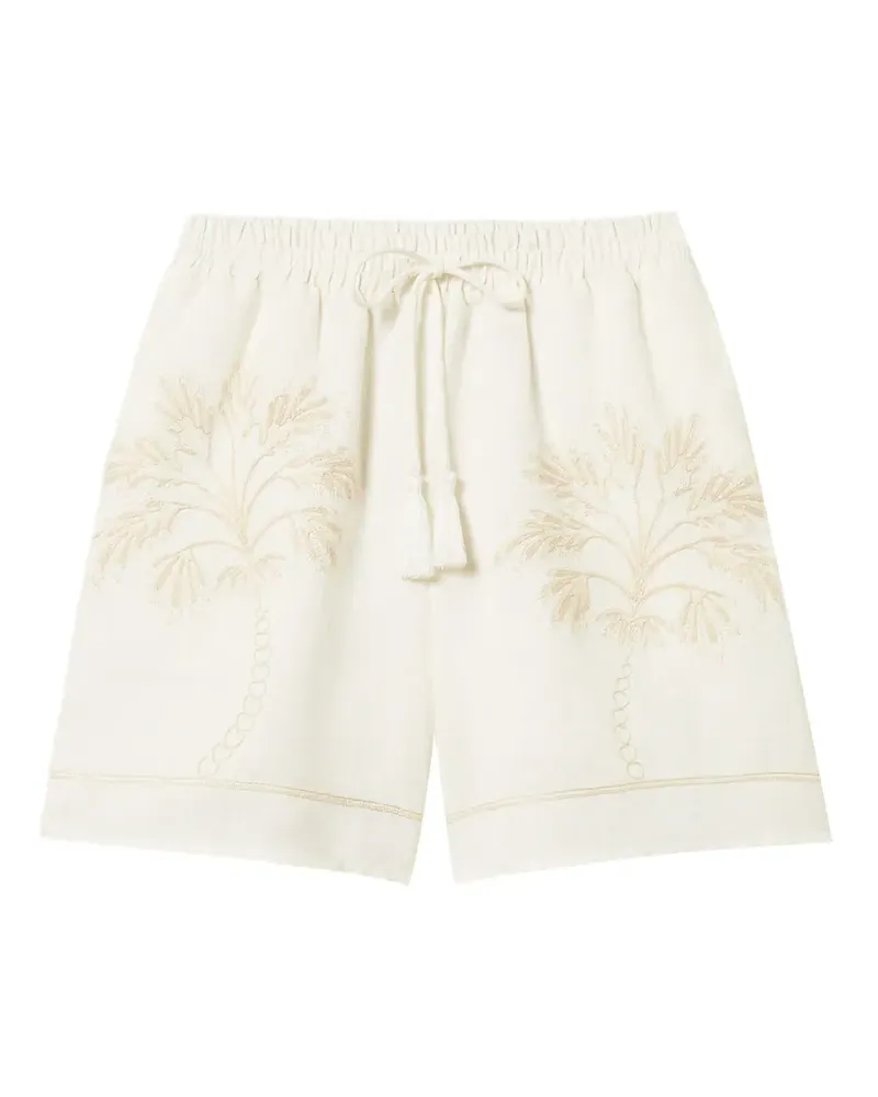 Twin-Set Shorts mit Kordelzug - Nude Nude