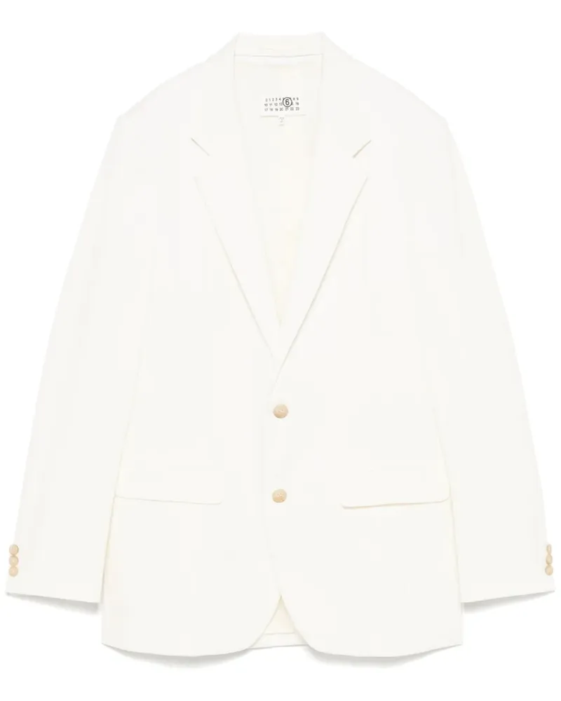 Maison Margiela Twill-Sakko - Nude Nude