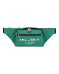 Dolce & Gabbana Gürteltasche mit Logo-Prägung Grün