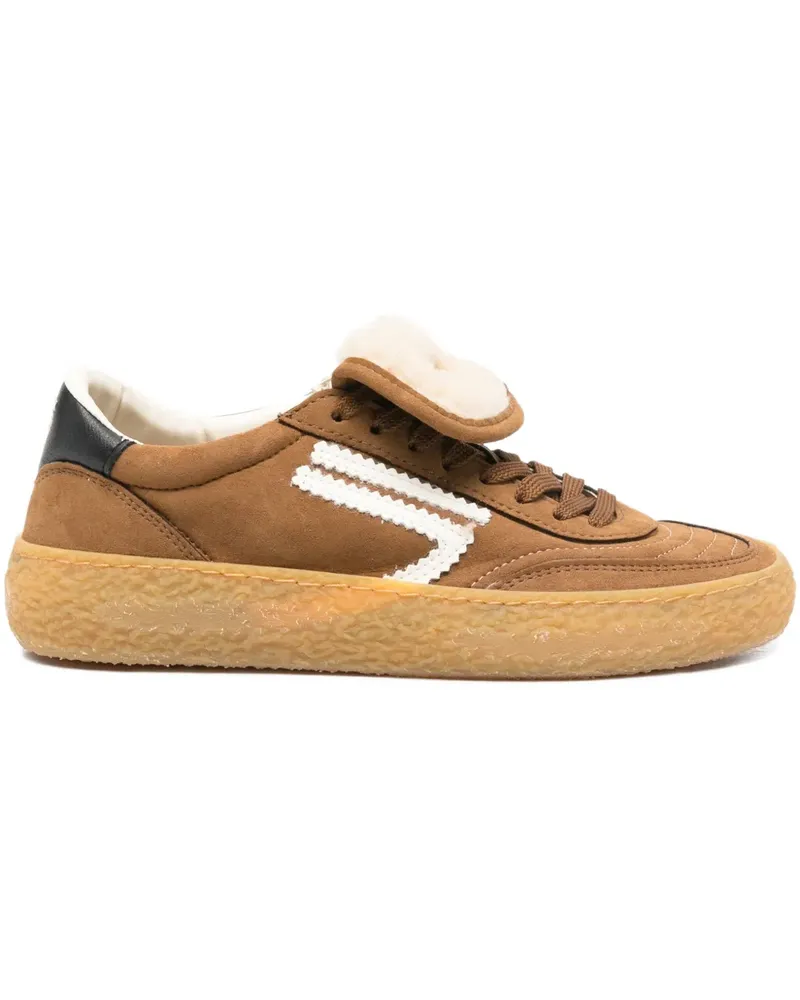 Puraai Sneakers mit Einsätzen - Braun Braun