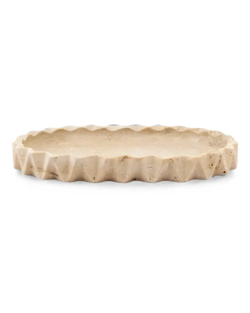 Editions Milano Fold oval tray - Nude Nude