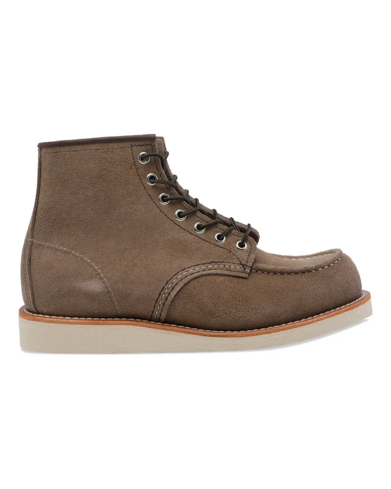 Red Wing Shoes lace-up round-toe boots - Braun Braun