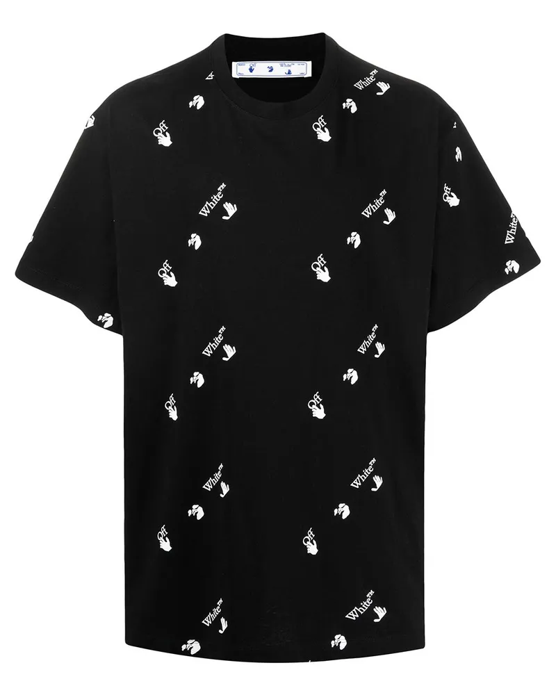 OFF-WHITE Swimming Man T-Shirt - Schwarz Schwarz