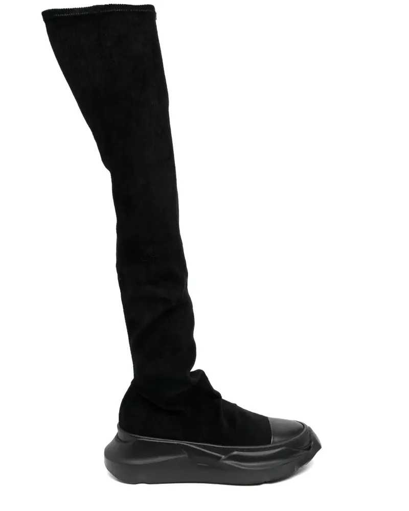 DRKSHDW by Rick Owens Abstract Stiefel - Schwarz Schwarz