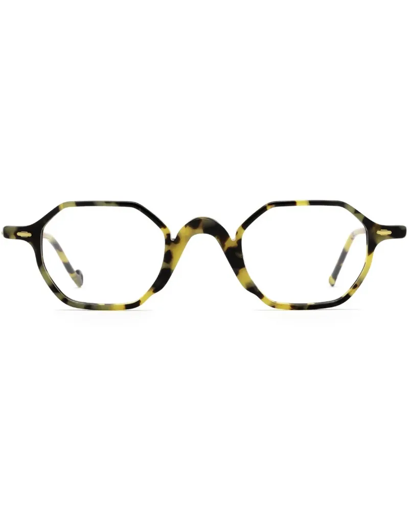Eyepetizer Dutch Brille mit geometrischem Gestell - Braun Braun
