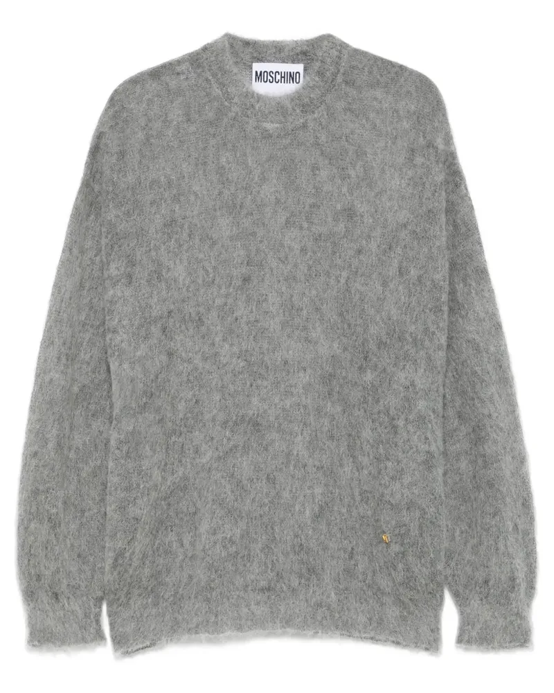 Moschino Pullover mit Rundhalsausschnitt - Grau Grau