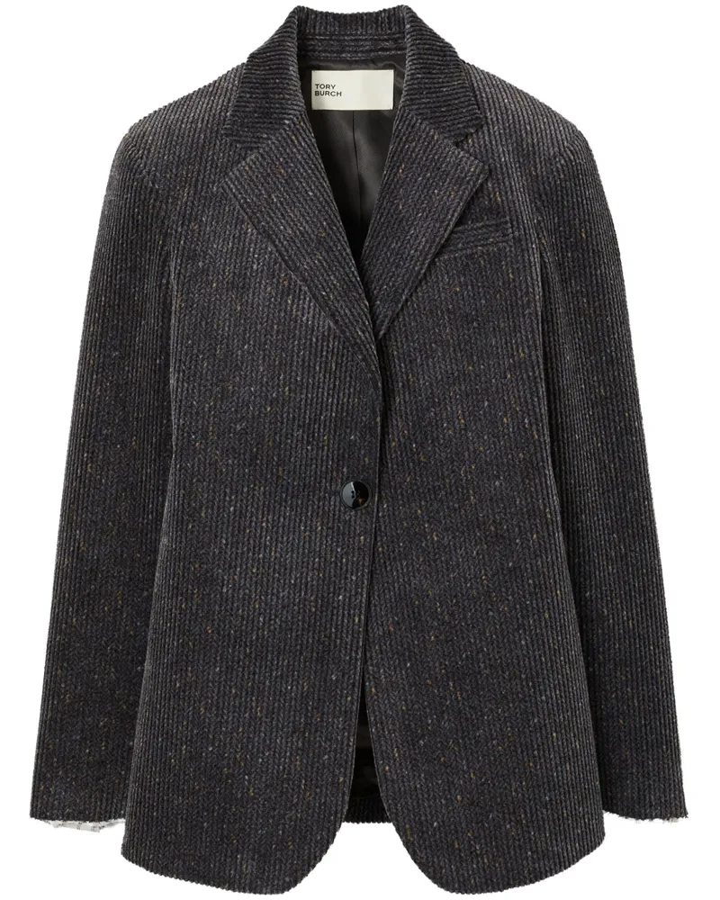 Tory Burch Blazer aus Cord - Grau Grau