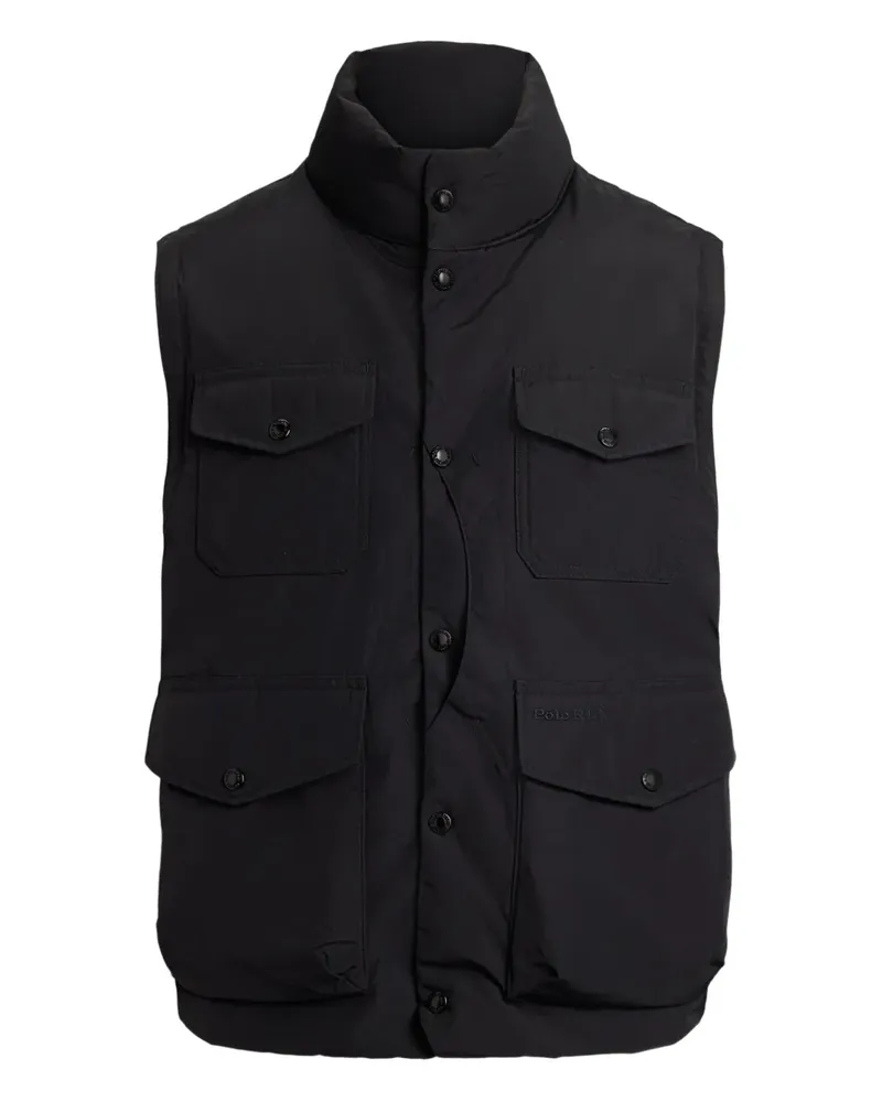 Ralph Lauren Isolierte Weste mit Klappentasche - Schwarz Schwarz