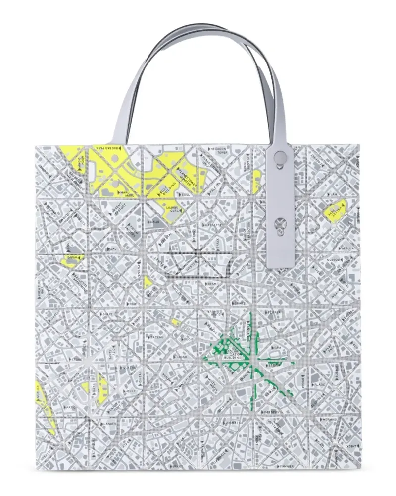 Issey Miyake Prism tote bag - Weiß Weiß