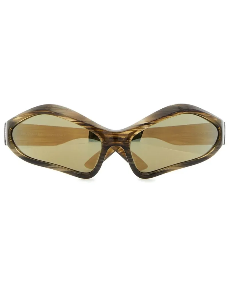 Balenciaga Fennec Sonnenbrille - Braun Braun