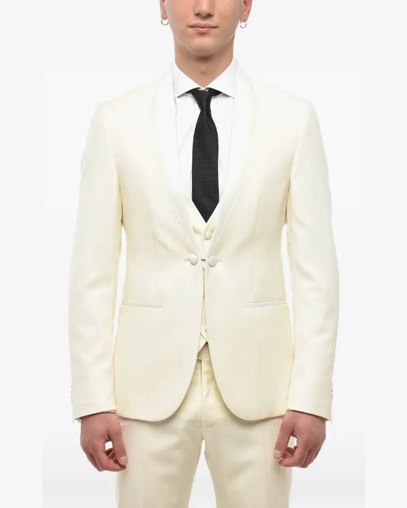 Corneliani three-piece suit - Nude Nude