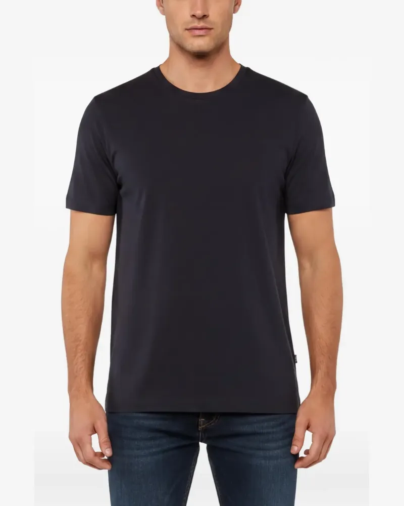 HUGO BOSS T-Shirt mit rundem Ausschnitt - Schwarz Schwarz