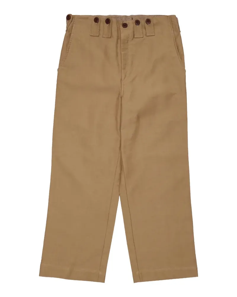 Junya Watanabe Geknöpfte Hose - Nude Nude