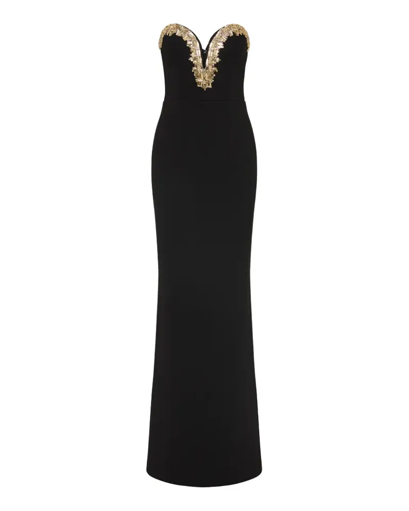 Rebecca Vallance Alexandrite Abendkleid - Schwarz Schwarz