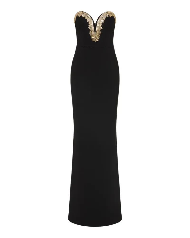 Rebecca Vallance Alexandrite Abendkleid - Schwarz Schwarz