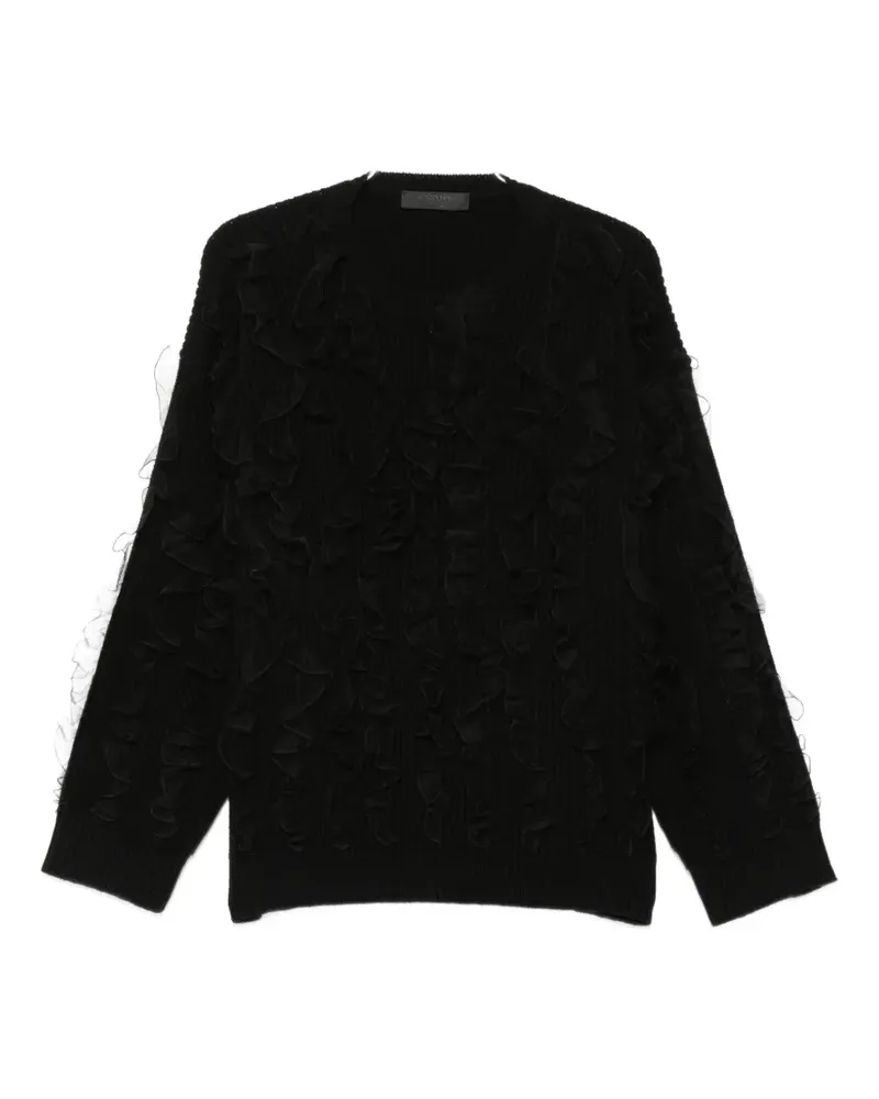 Valentino Garavani Pullover mit Stickerei - Schwarz Schwarz