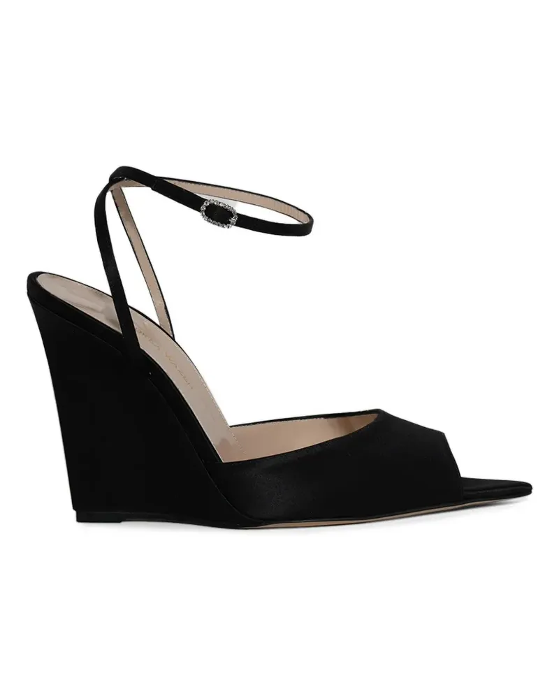 Andrea Wazen Loulou wedge sandals - Schwarz Schwarz