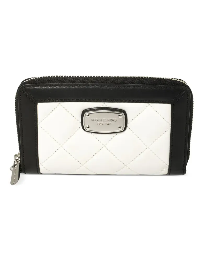 Michael Kors Pre-owned gestepptes Portemonnaie - Weiß Weiß