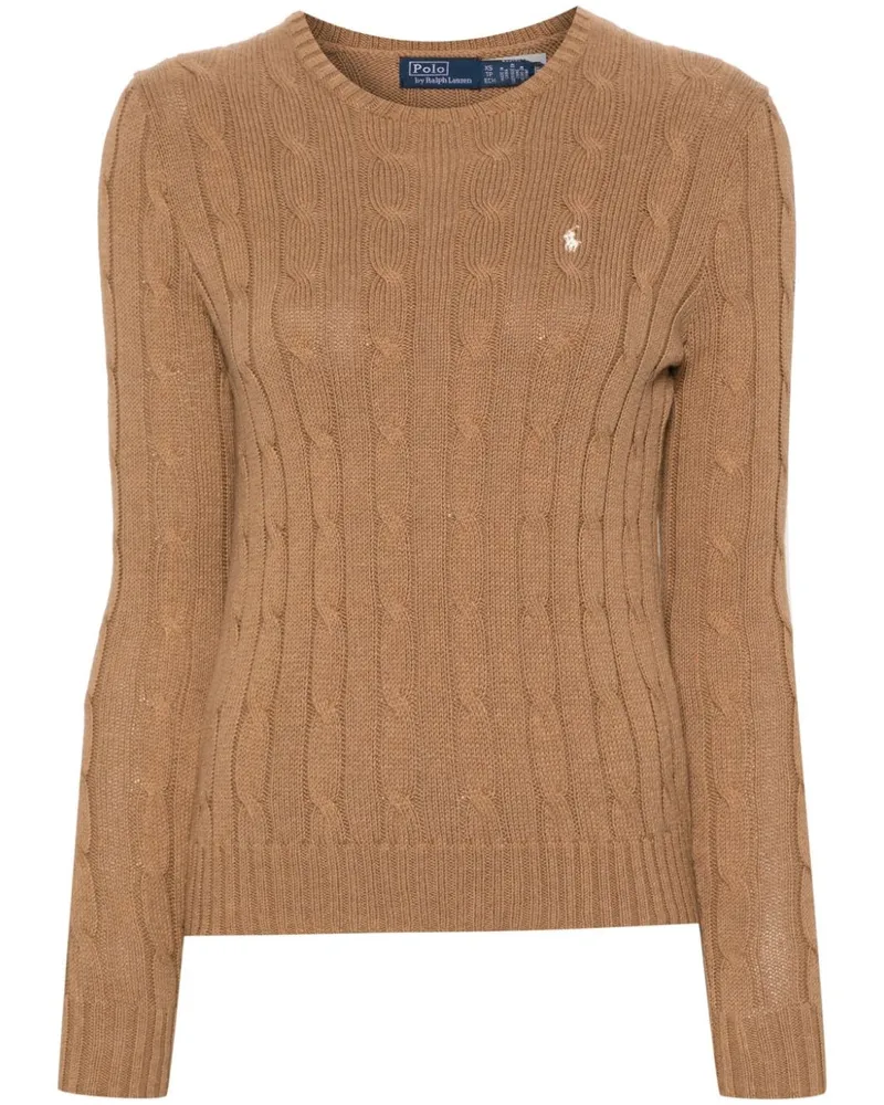 Ralph Lauren Pullover mit Polo Pony - Braun Braun