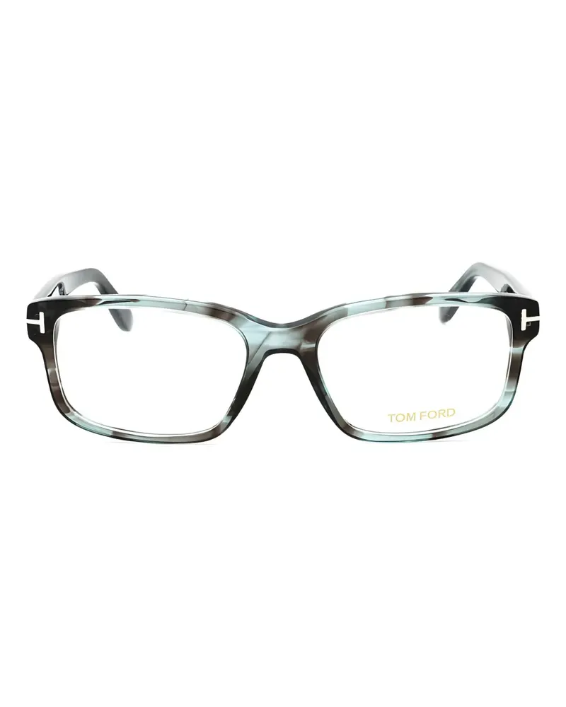 Tom Ford Brille mit eckigem Gestell - Braun Braun