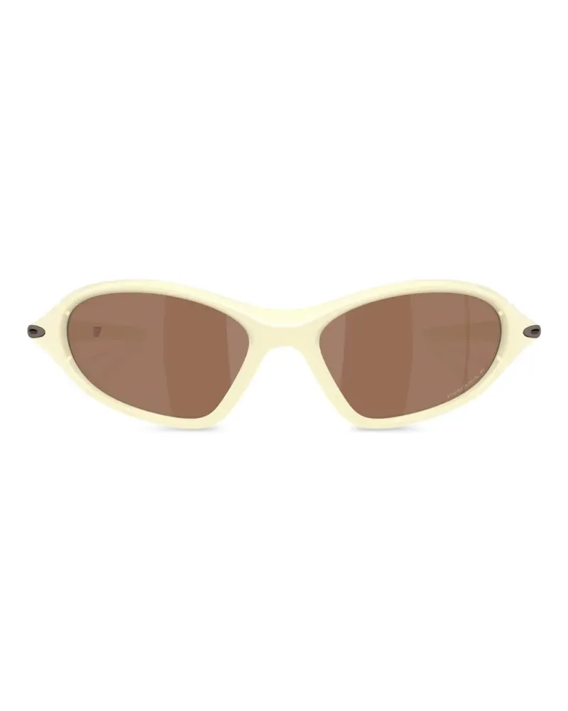 Oakley Sonnenbrille mit geometrischem Gestell - Gelb Gelb