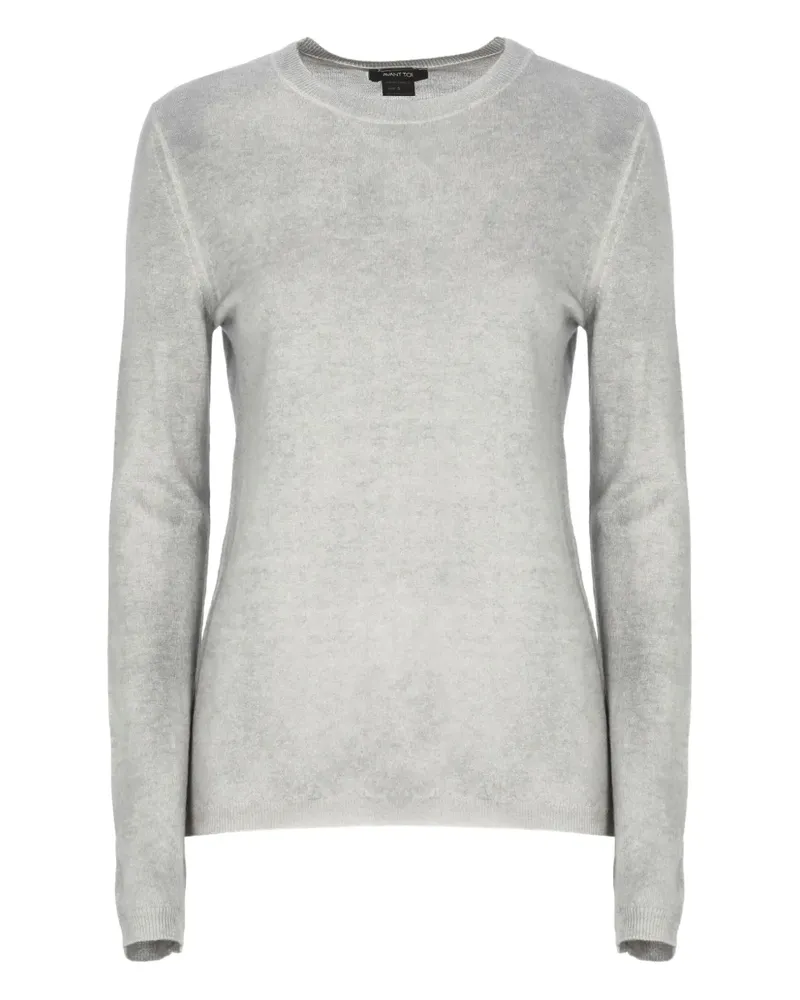 Avant Toi Pullover mit rundem Ausschnitt - Grau Grau