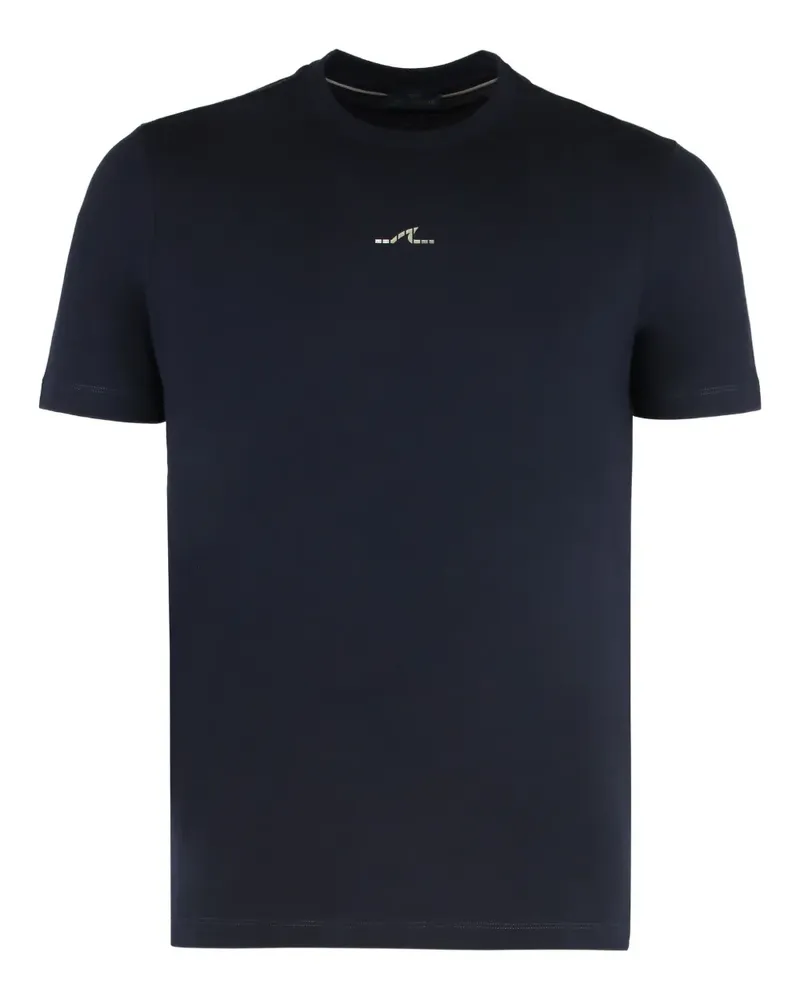 Paul & Shark T-Shirt mit Logo-Print - Blau Blau