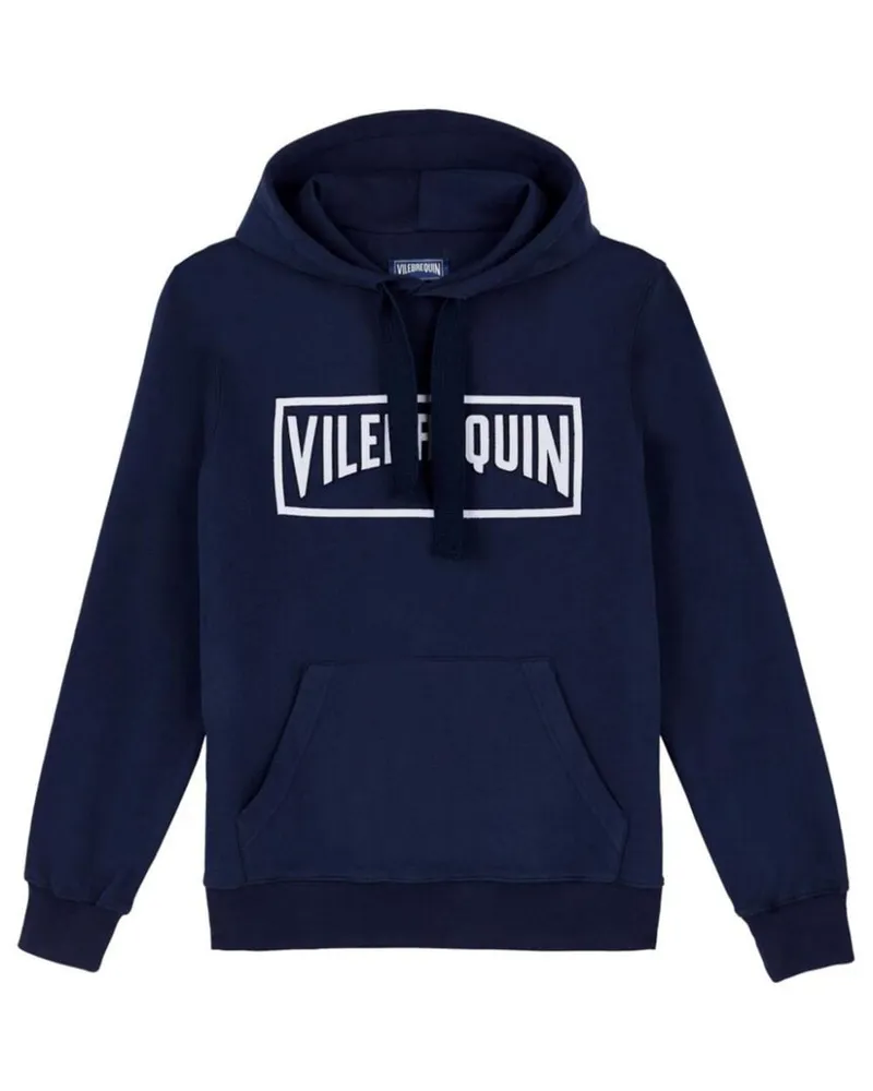 Vilebrequin Hoodie mit Logo - Blau Blau