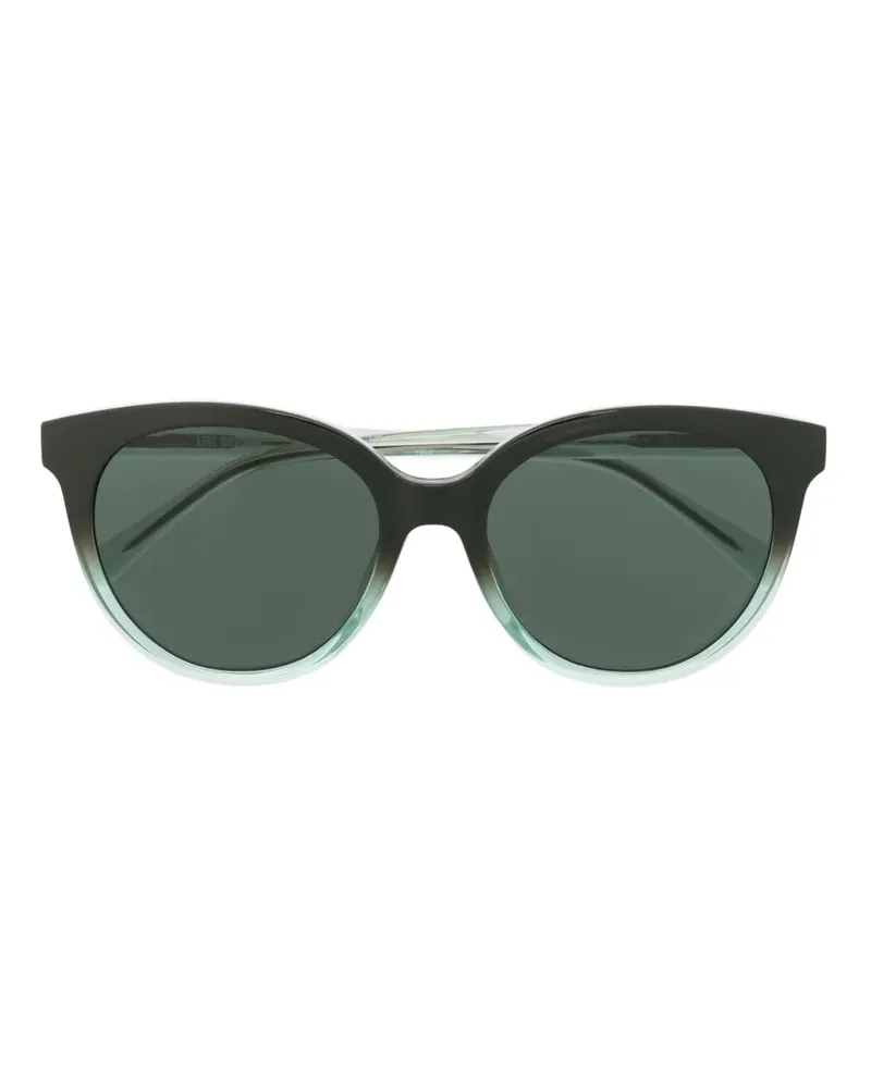 Moschino Transparente Cat-Eye-Sonnenbrille - Grün Grün