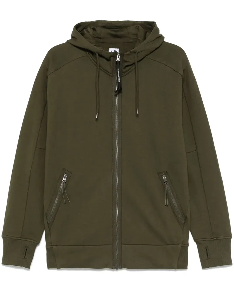 C.P. Company Kapuzenjacke mit Goggle-Detail - Grün Grün