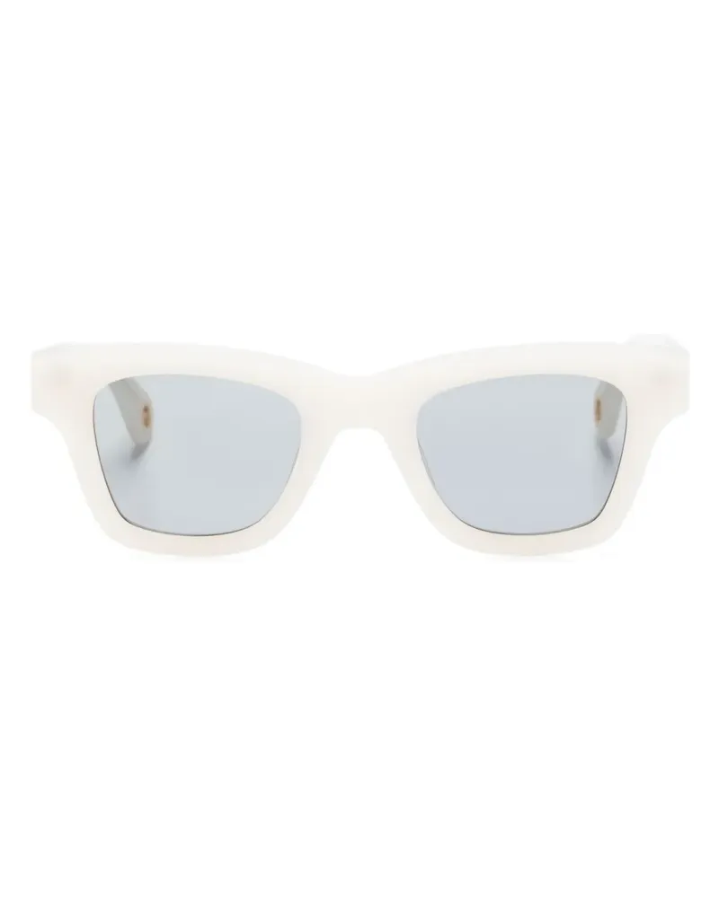 Jacquemus Les lunettes Nocio Sonnenbrille - Nude Nude