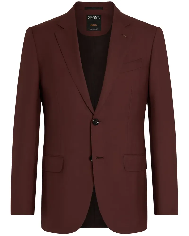 Ermenegildo Zegna Oasi Sakko aus Kaschmir - Rot Rot