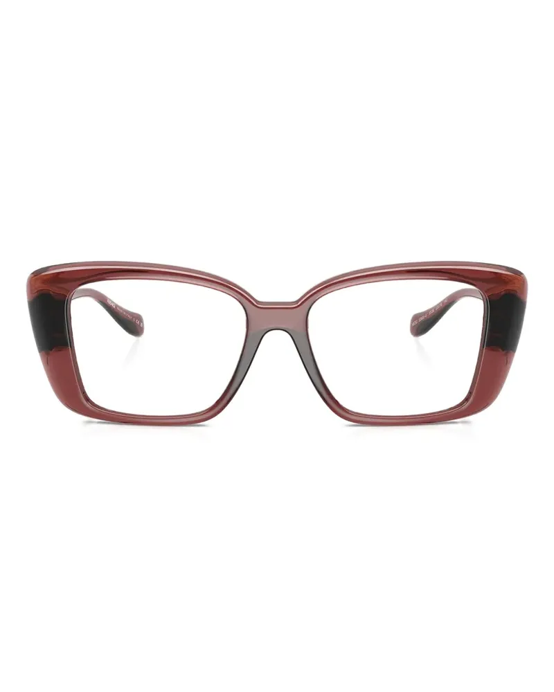 Versace butterfly-frame glasses - Rot Rot