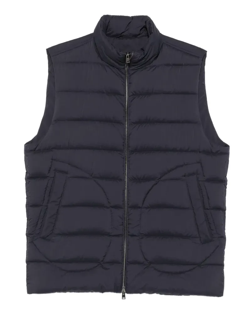 Herno quilted padded gilet - Blau Blau
