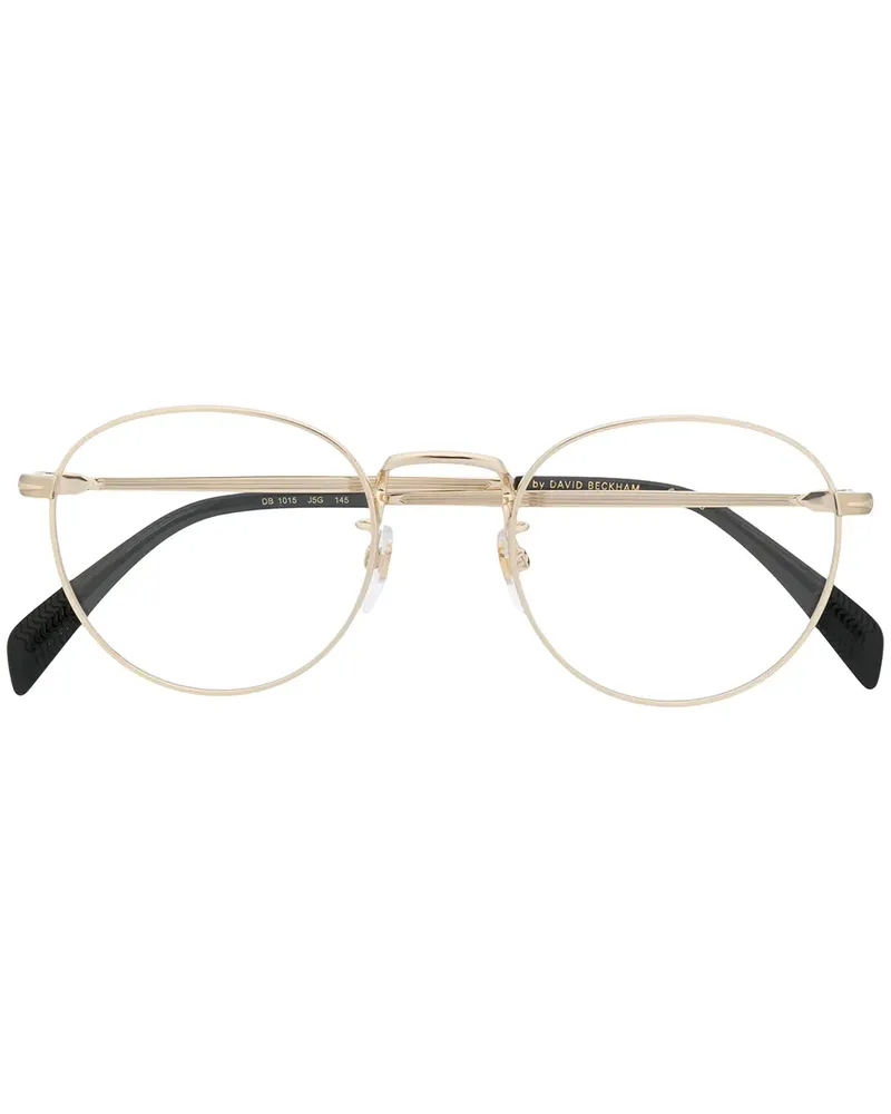 EYEWEAR by DAVID BECKHAM Brille mit rundem Gestell - Gold Gold