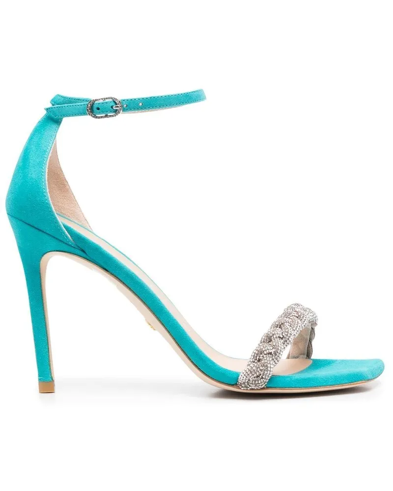 Stuart Weitzman Sue Sandalen 100mm - Blau Blau